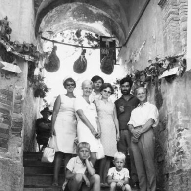 Basciano, Anno 1960 ca. - Collezione Pasquale Colonna