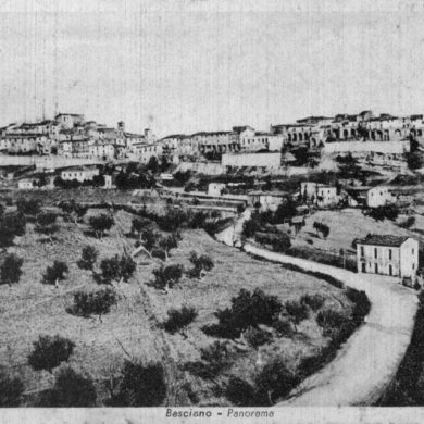 Basciano, Panorama (Cartolina) - Collezione Pasquale Colonna