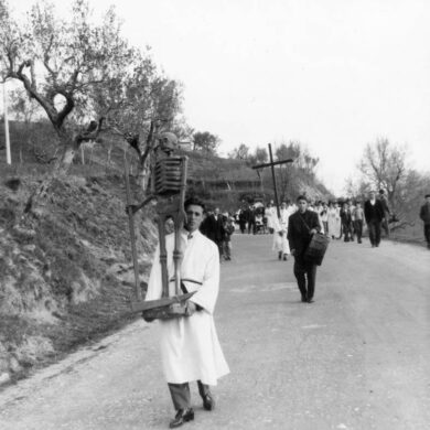 Sant'Agostino di Basciano - Anno 1957/59 ca. - Collezione Giuseppe Di Camillo