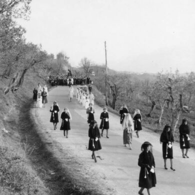 Sant'Agostino di Basciano - Anno 1957/59 ca. - Collezione Giuseppe Di Camillo