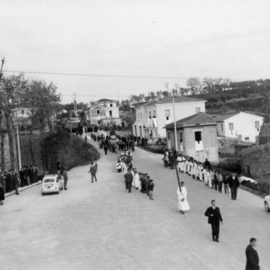 Sant'Agostino di Basciano - Anno 1957/59 ca. - Collezione Giuseppe Di Camillo