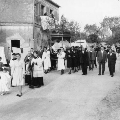 Sant'Agostino di Basciano - Anno 1957/59 ca. - Collezione Giuseppe Di Camillo