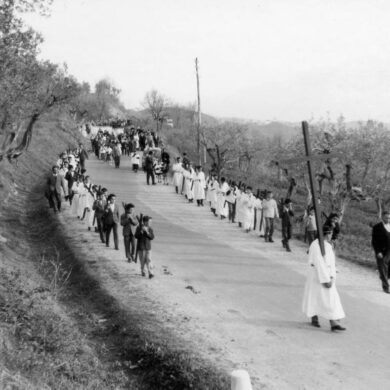 Sant'Agostino di Basciano - Anno 1957/59 ca. - Collezione Giuseppe Di Camillo