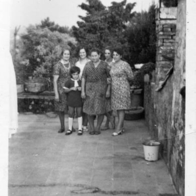 Basciano, Anno 1965 ca. - Collezione Domenico Salvi