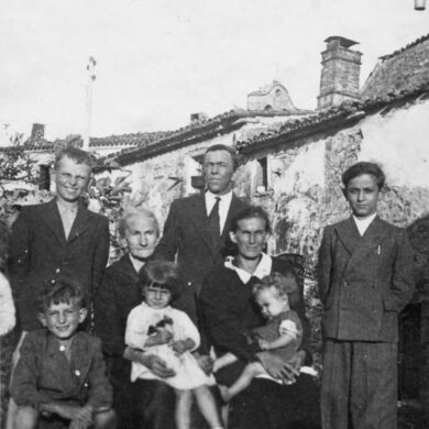 Sant'Agostino di Basciano, Anno 1940 ca. - Collezione Vanni Di Patrizio