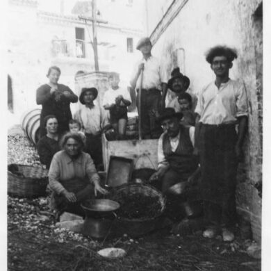 Sant'Agostino di Basciano, Anno 1940 ca. - Collezione Vanni Di Patrizio